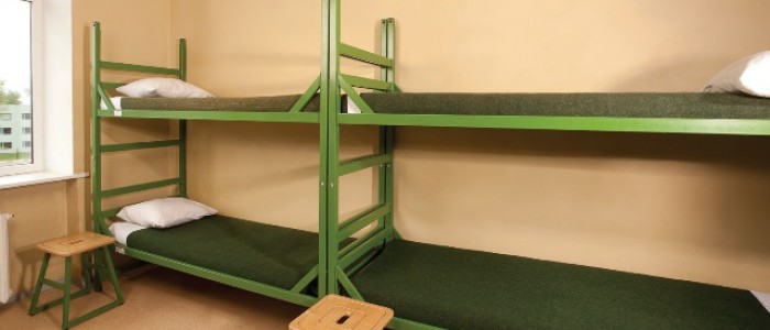 Army metal bunk beds