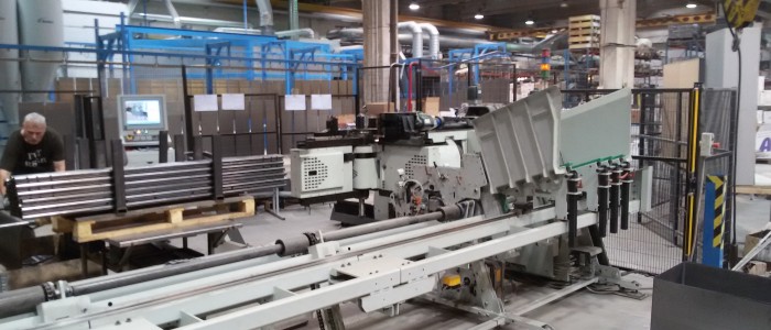 Automatizēta metāla profilu ražošana