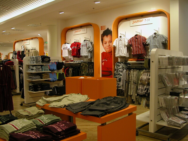 veikala projektēšana un mēbeles