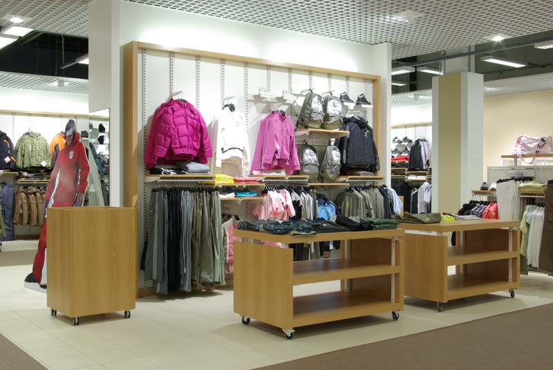 veikala tirdzniecības aprīkojums