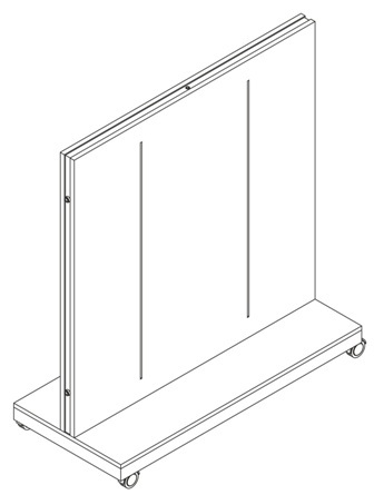 mobilais tirdzniecības stends