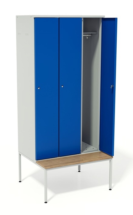 Moisture-Resistant Changing Room Lockers for Swimming Pools 