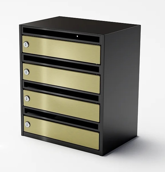 Почтовые ящики для офиса PB-674-4St